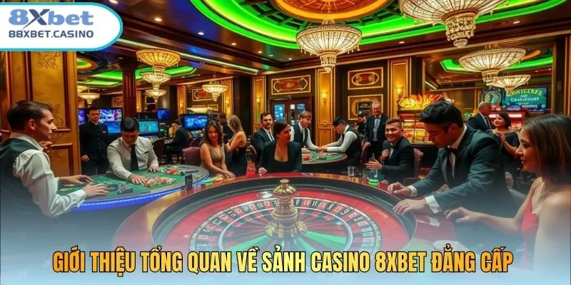 Giới thiệu tổng quan về sảnh Casino 8XBet đẳng cấp 